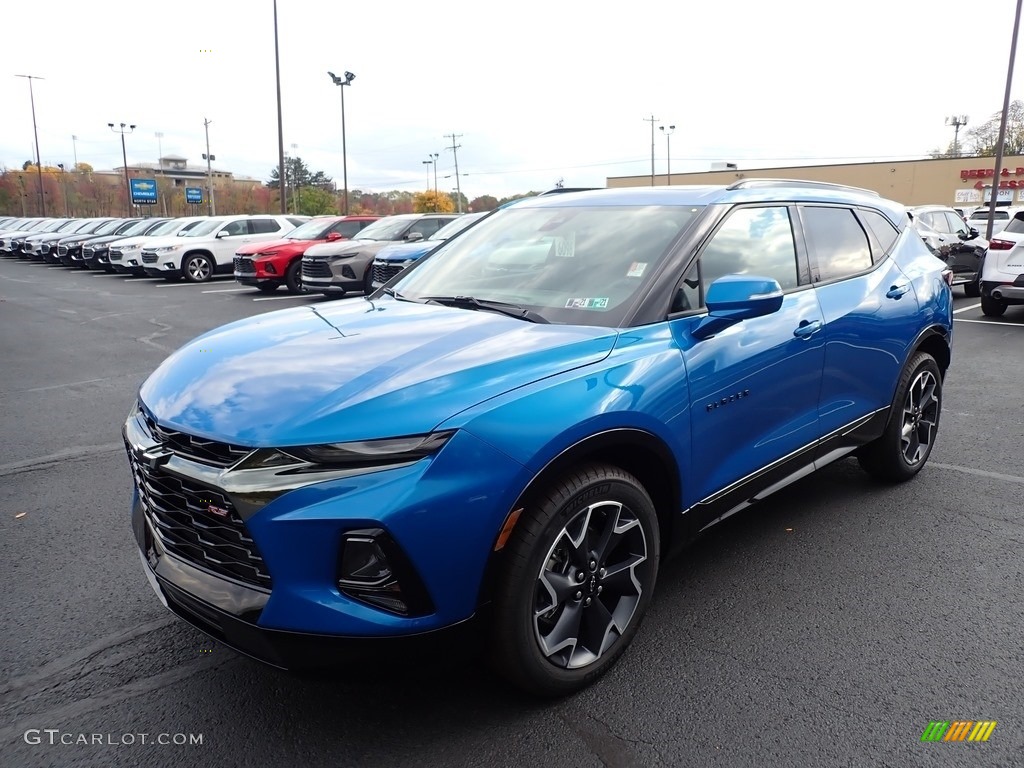 Bright Blue Metallic Chevrolet Blazer