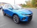 2021 Bright Blue Metallic Chevrolet Blazer RS AWD  photo #8