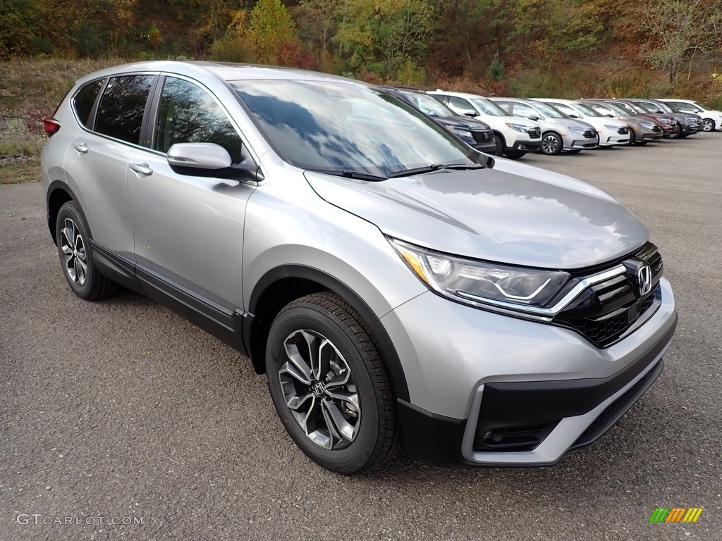 Lunar Silver Metallic 2020 Honda CR-V EX-L AWD Exterior Photo #139890651