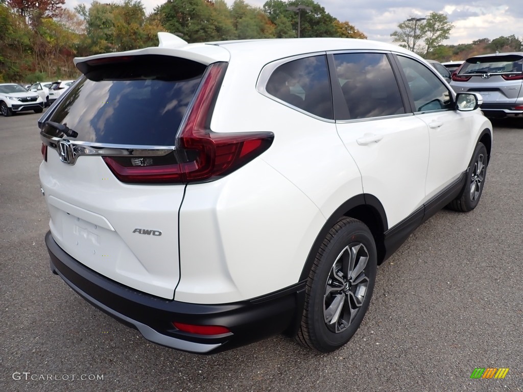 2020 CR-V EX-L AWD - Platinum White Pearl / Black photo #6