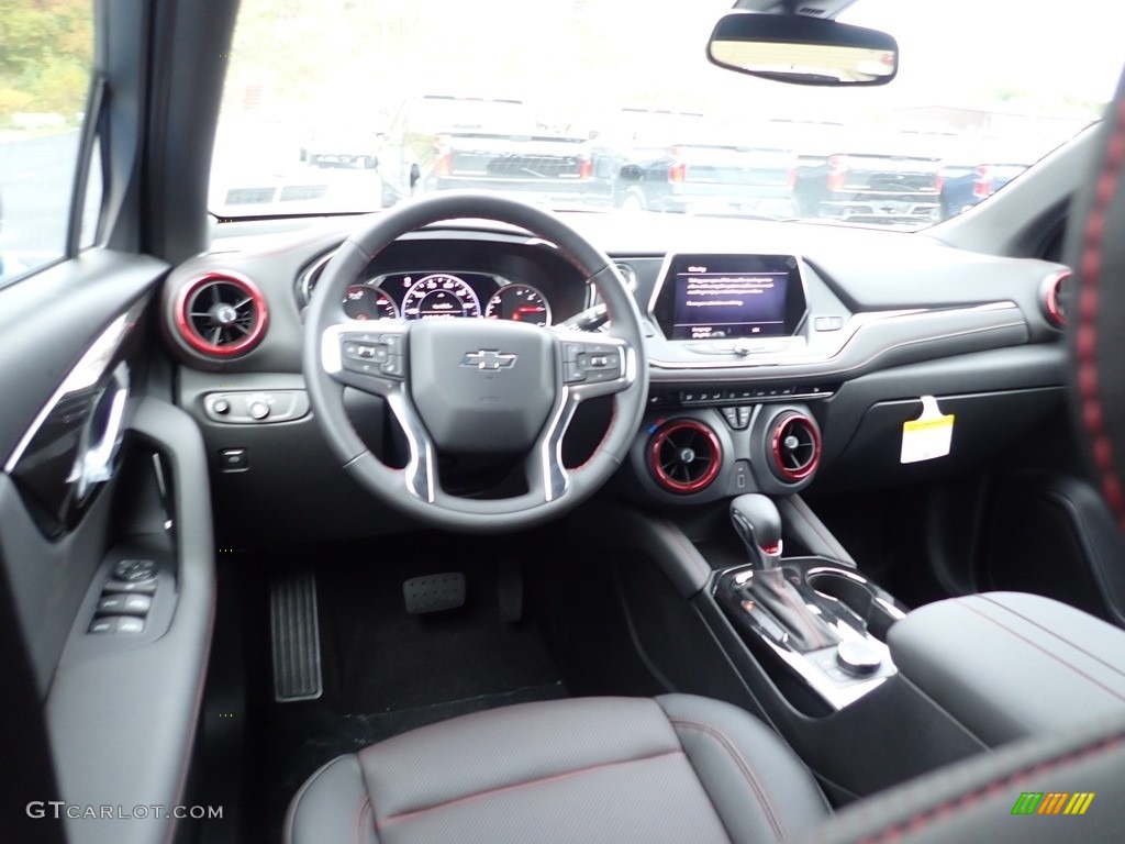 Jet Black Interior 2021 Chevrolet Blazer RS AWD Photo #139891167