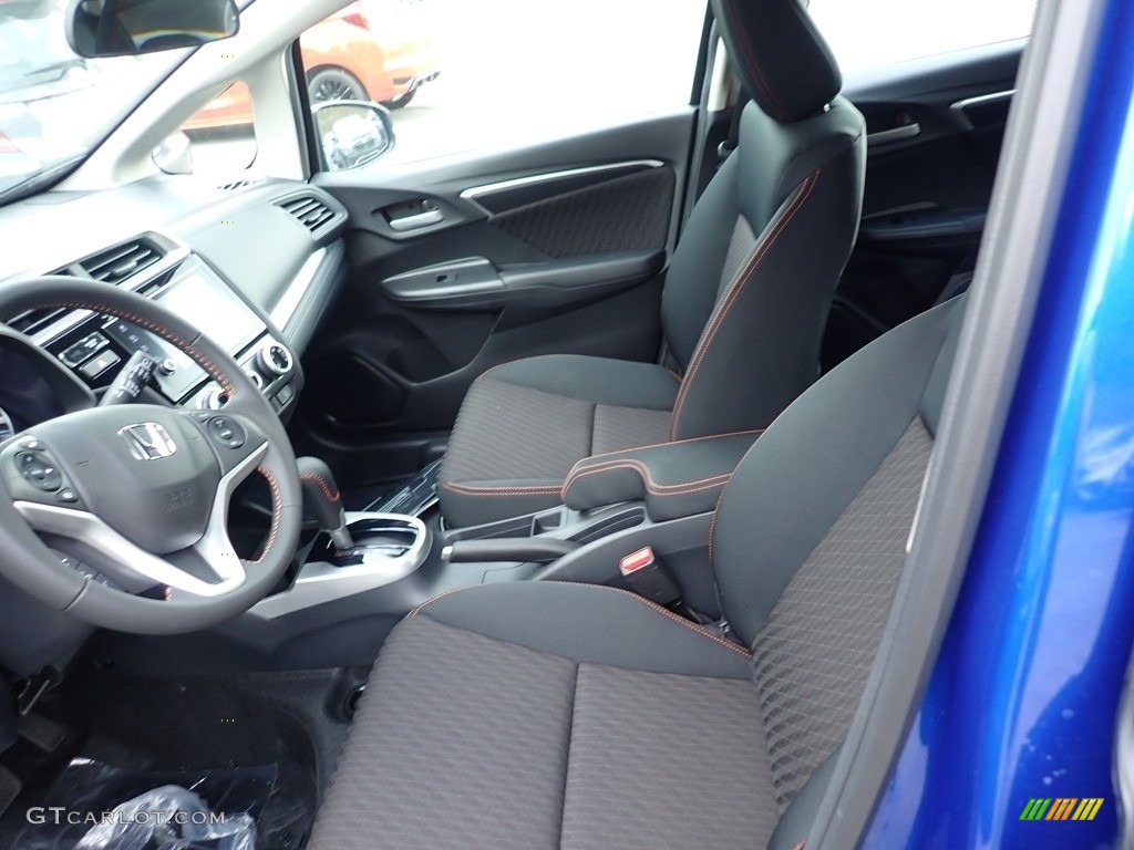 Black Interior 2020 Honda Fit Sport Photo #139891473
