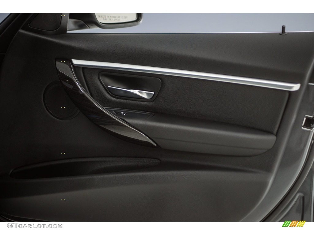 2017 3 Series 330i Sedan - Mineral Grey Metallic / Black photo #23