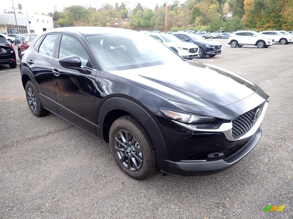 Jet Black Mica 2021 Mazda CX-30 AWD Exterior Photo #139891695