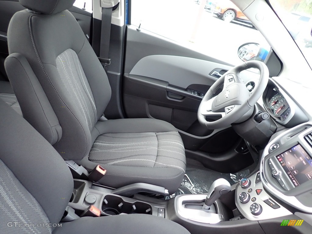 Jet Black/Dark Titanium Interior 2020 Chevrolet Sonic LT Sedan Photo #139892061