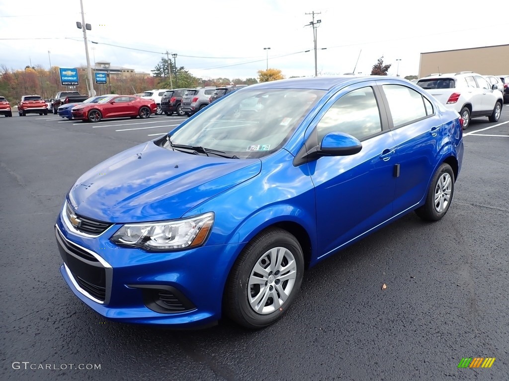 2020 Sonic LS Sedan - Kinetic Blue Metallic / Jet Black/Dark Titanium photo #1