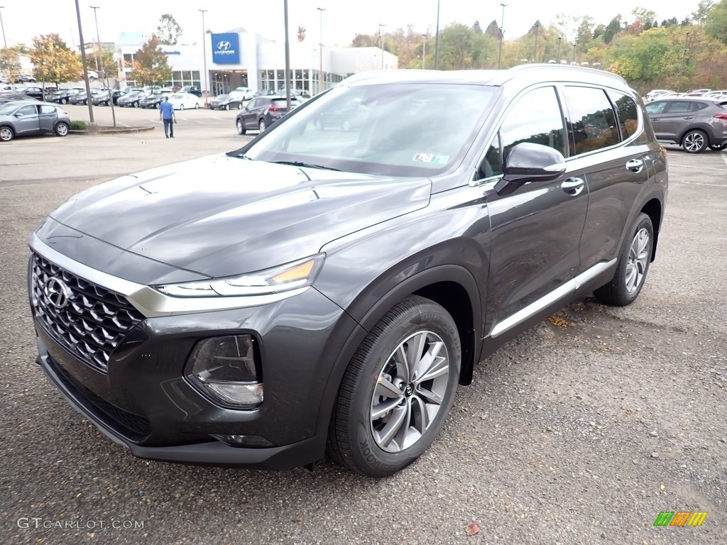 Portofino Gray 2020 Hyundai Santa Fe SEL AWD Exterior Photo #139892455