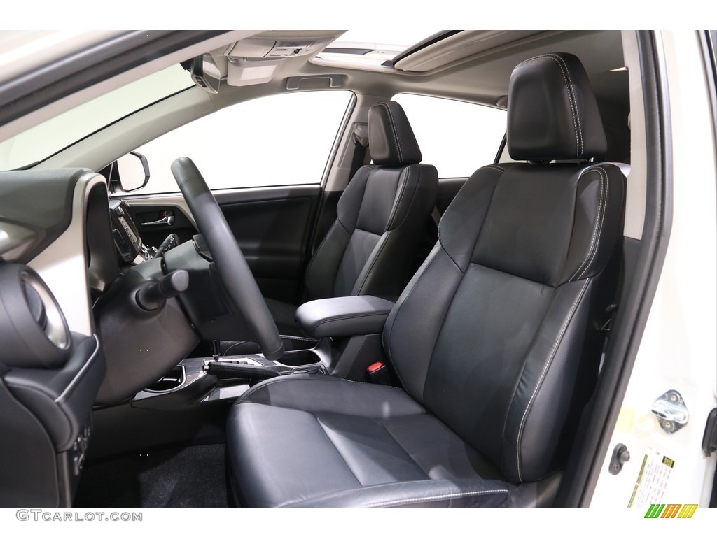 2017 RAV4 Limited AWD - Blizzard Pearl White / Black photo #5