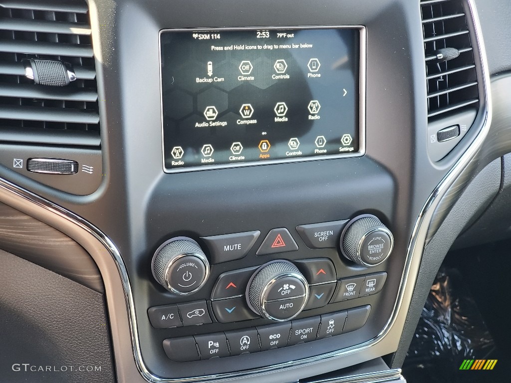 2021 Jeep Grand Cherokee Laredo 4x4 Controls Photo #139892583