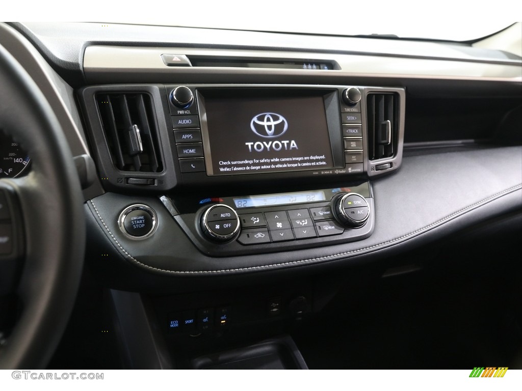 2017 RAV4 Limited AWD - Blizzard Pearl White / Black photo #9