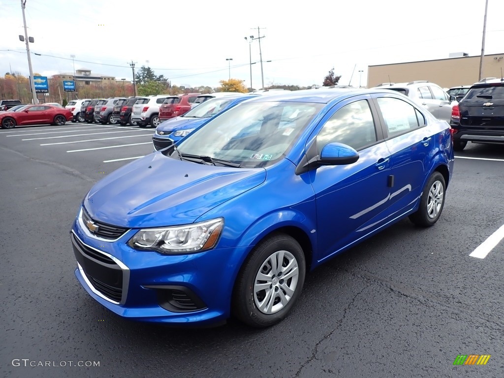 Kinetic Blue Metallic 2020 Chevrolet Sonic LS Sedan Exterior Photo #139892787