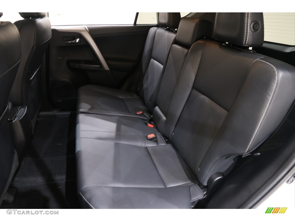 2017 RAV4 Limited AWD - Blizzard Pearl White / Black photo #17