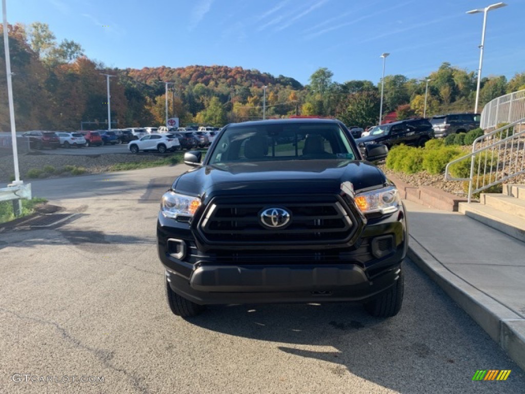 2020 Tacoma SR Access Cab 4x4 - Midnight Black Metallic / Cement photo #32