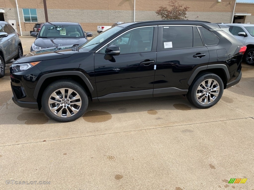 Midnight Black Metallic 2021 Toyota RAV4 XLE Premium AWD Exterior Photo #139893647