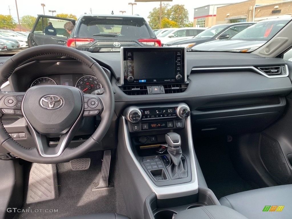 Black Interior 2021 Toyota RAV4 XLE Premium AWD Photo #139893711