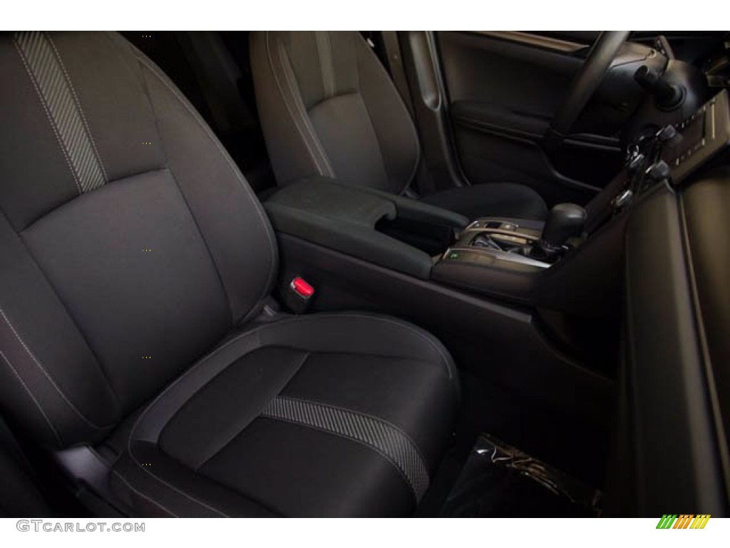 2019 Civic LX Hatchback - Sonic Gray Pearl / Black photo #25