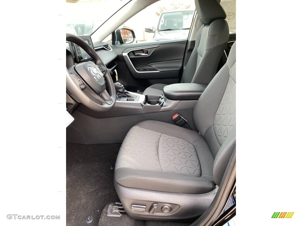 2021 RAV4 XLE AWD - Midnight Black Metallic / Black photo #2