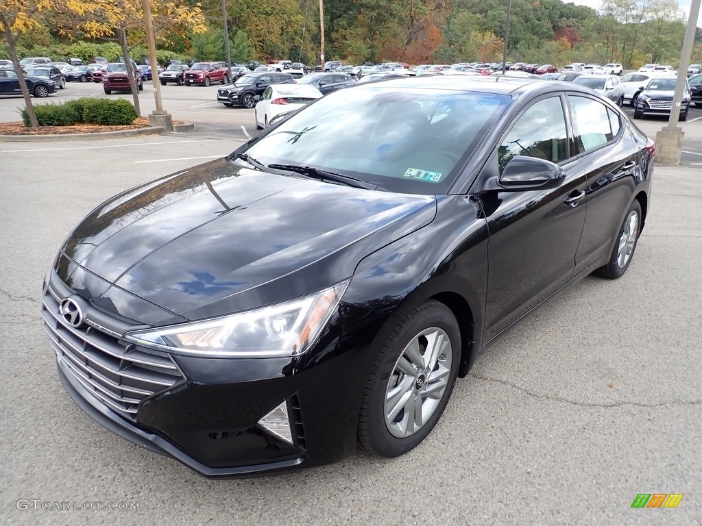 Phantom Black 2020 Hyundai Elantra Value Edition Exterior Photo #139893876