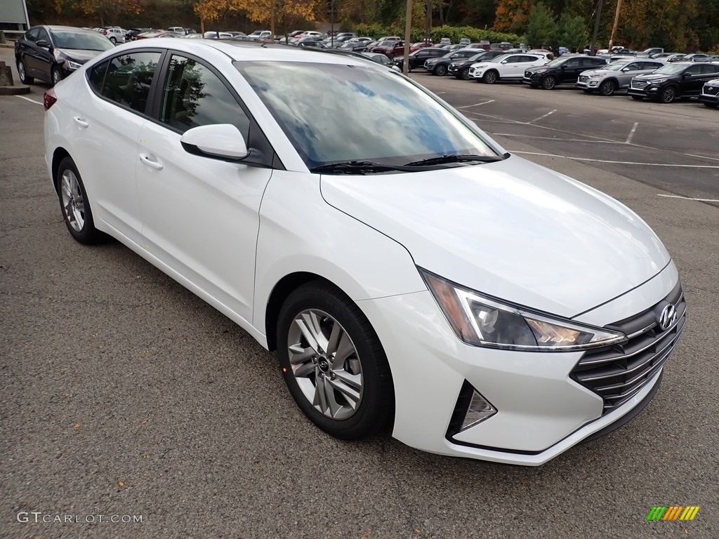 Quartz White Pearl 2020 Hyundai Elantra Value Edition Exterior Photo #139894191