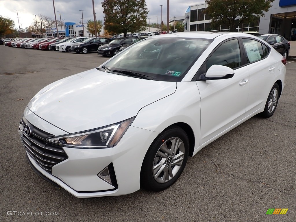 Quartz White Pearl 2020 Hyundai Elantra Value Edition Exterior Photo #139894239