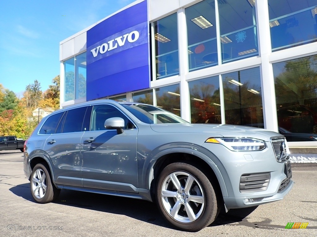 2020 XC90 T6 AWD Momentum - Pebble Gray Metallic / Charcoal photo #1