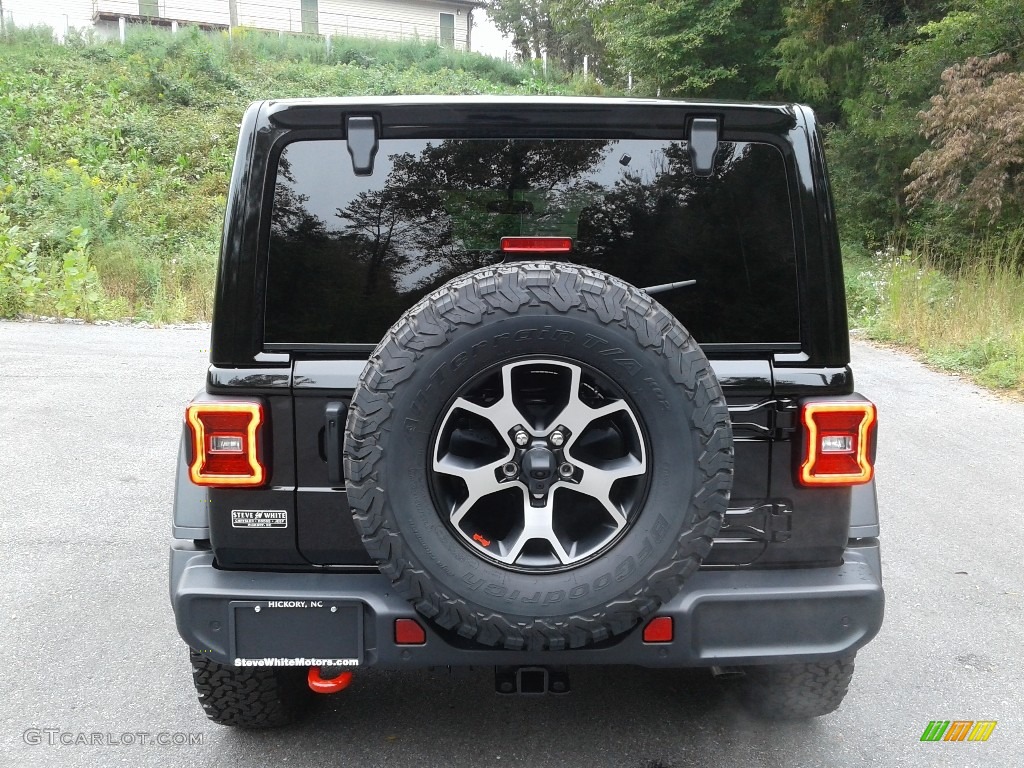 2021 Wrangler Unlimited Rubicon 4x4 - Black / Black photo #7