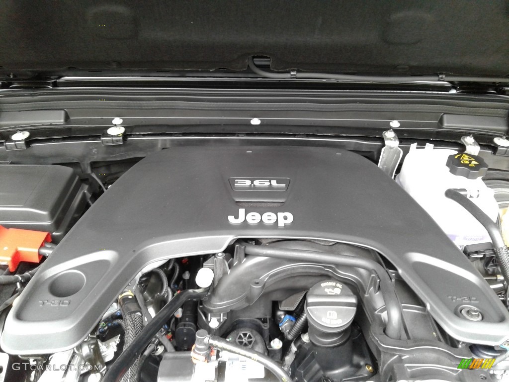 2021 Jeep Wrangler Unlimited Rubicon 4x4 3.6 Liter DOHC 24-Valve VVT V6 Engine Photo #139894683