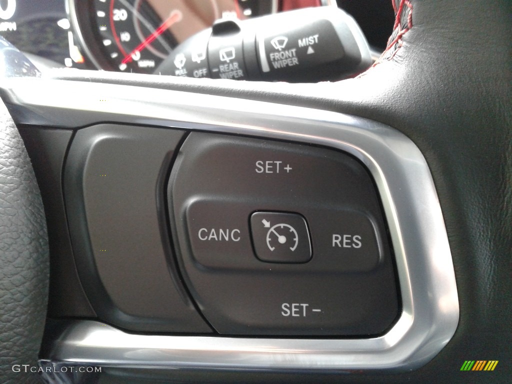 2021 Jeep Wrangler Unlimited Rubicon 4x4 Black Steering Wheel Photo #139894926