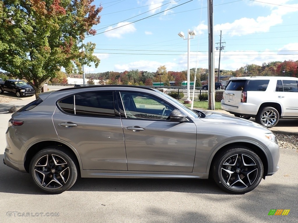 Stromboli Gray Metallic 2020 Alfa Romeo Stelvio TI Sport AWD Exterior Photo #139895028