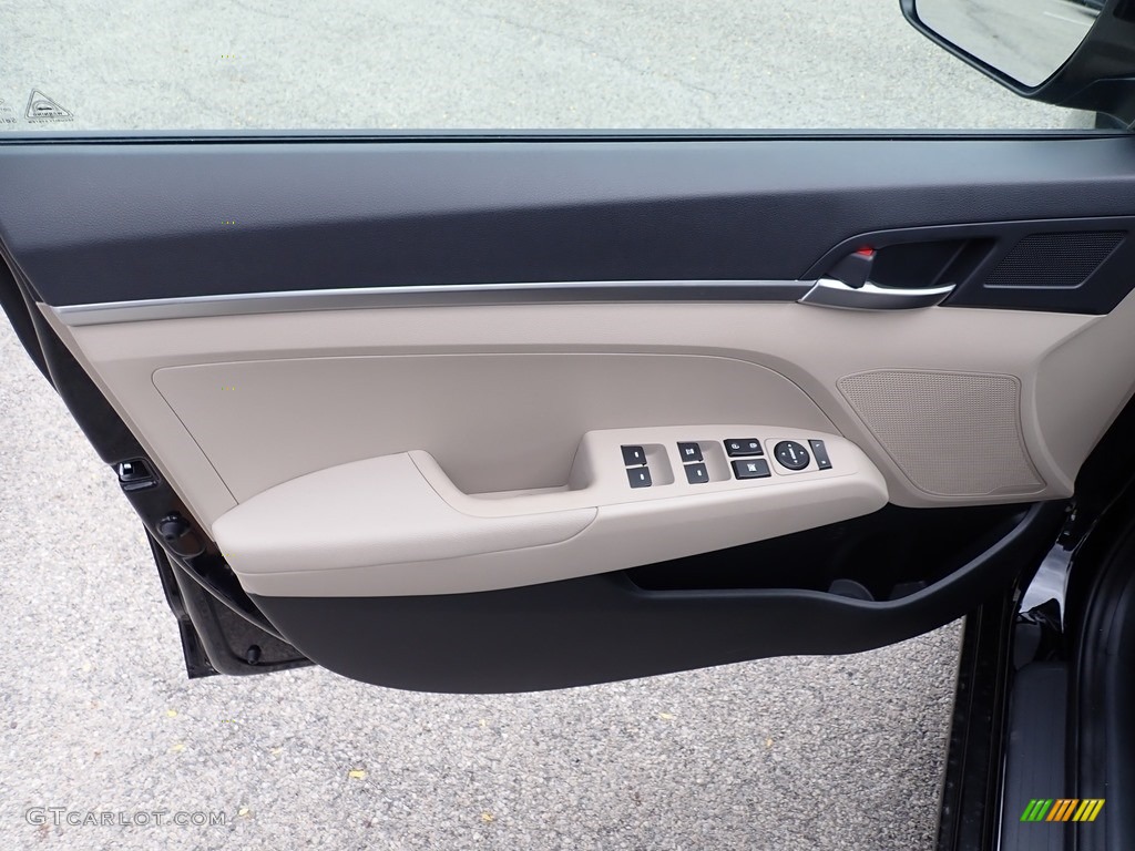 2020 Hyundai Elantra SE Beige Door Panel Photo #139895109