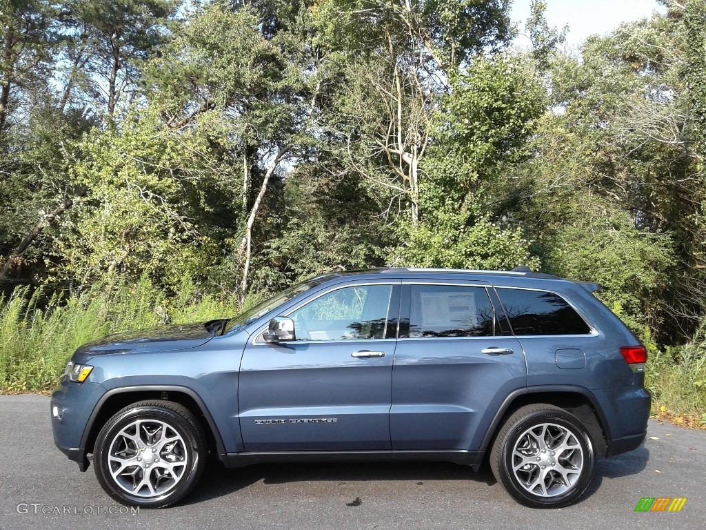 Slate Blue Pearl 2021 Jeep Grand Cherokee Limited 4x4 Exterior Photo #139895211