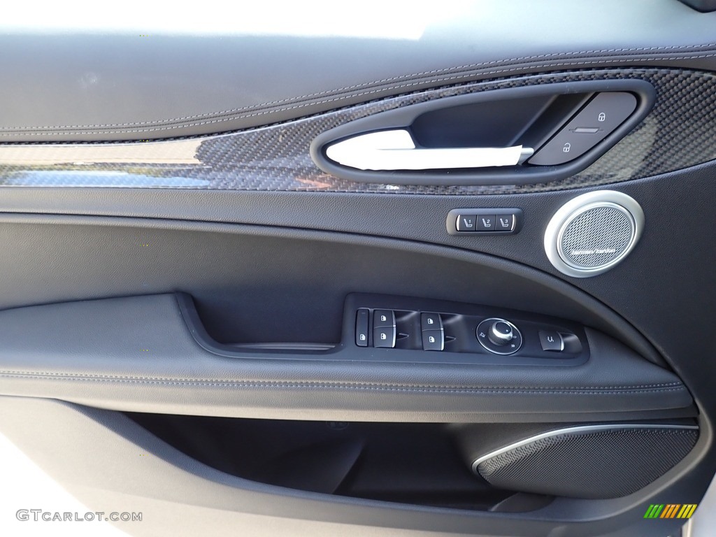 2020 Alfa Romeo Stelvio TI Sport AWD Black Door Panel Photo #139895295