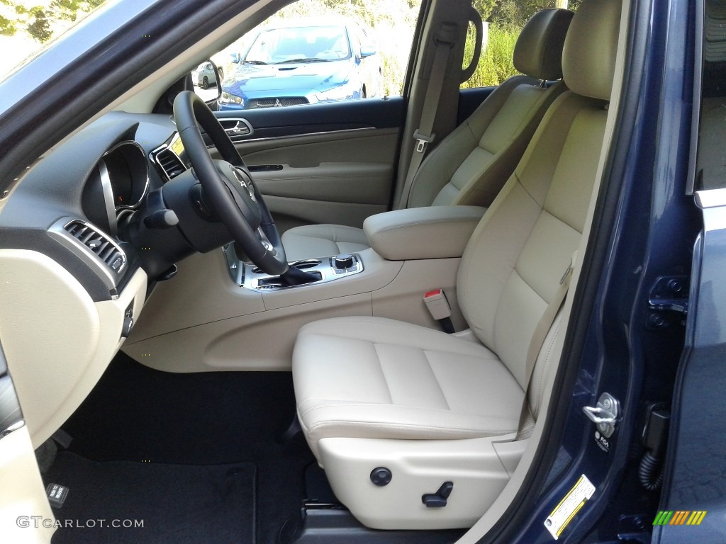 Light Frost Beige/Black Interior 2021 Jeep Grand Cherokee Limited 4x4 Photo #139895451