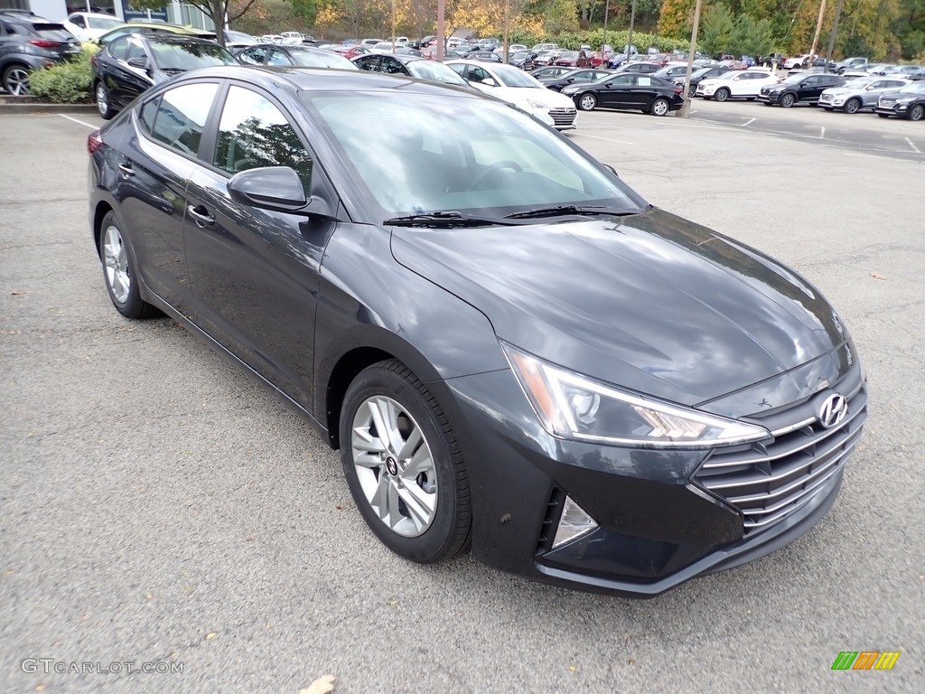 Portofino Gray 2020 Hyundai Elantra Value Edition Exterior Photo #139895883