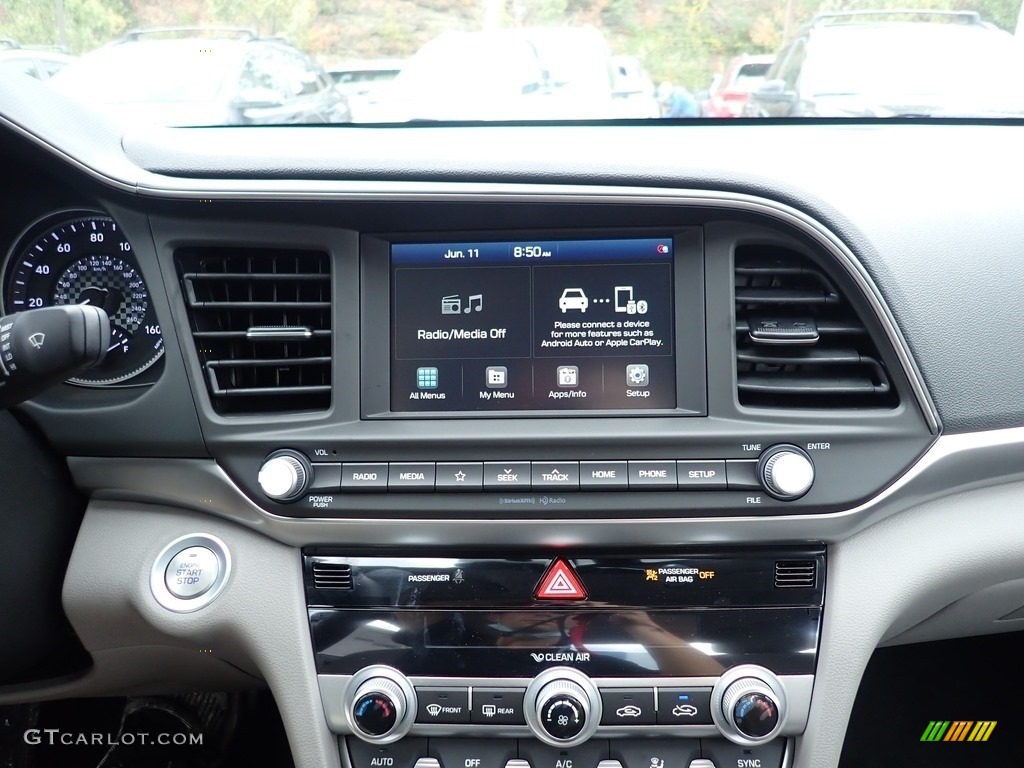 2020 Hyundai Elantra Value Edition Controls Photo #139896108