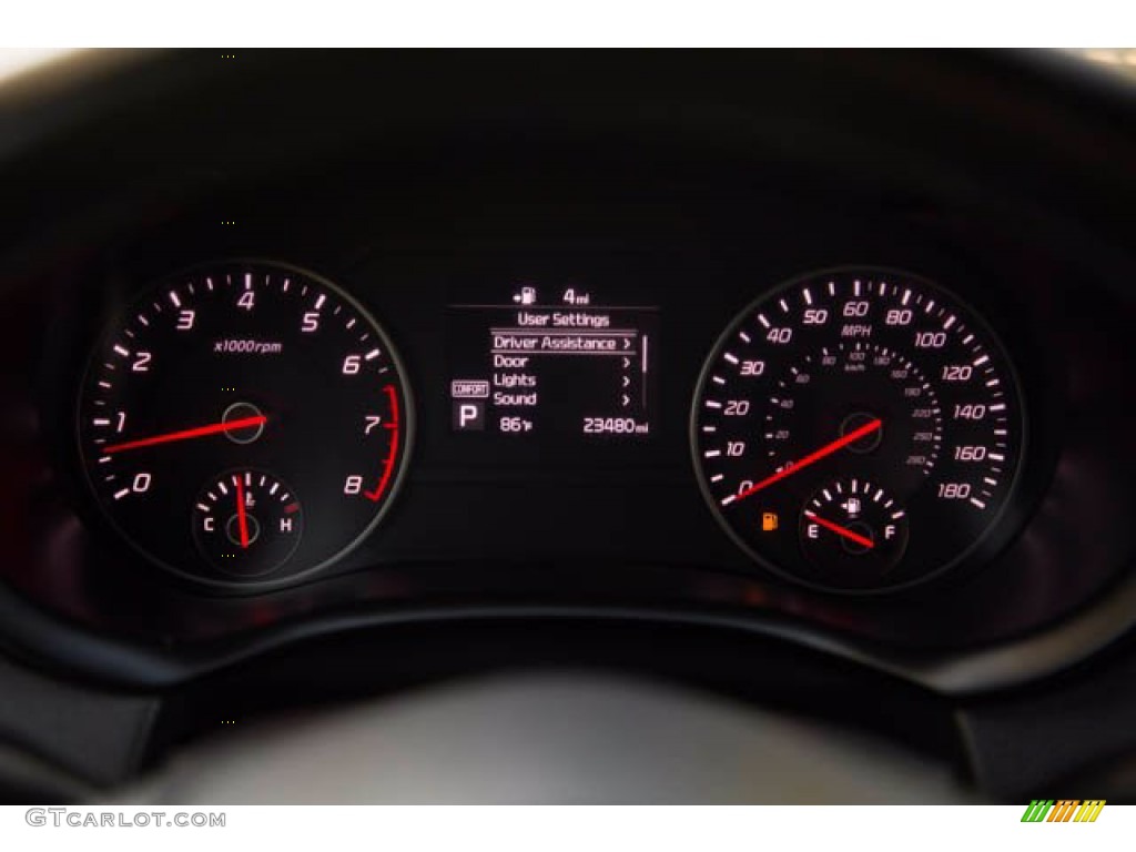 2019 Kia Stinger GT Gauges Photos