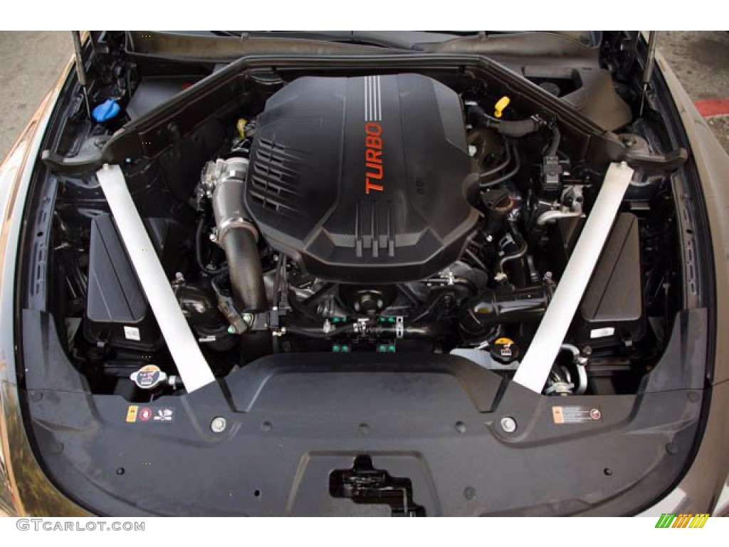 2019 Kia Stinger GT Engine Photos