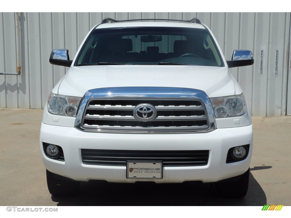 2014 Sequoia Limited - Super White / Sand Beige photo #3
