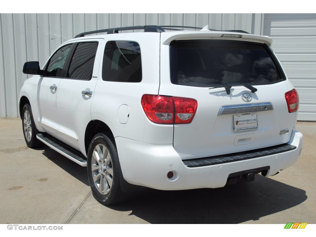 2014 Sequoia Limited - Super White / Sand Beige photo #5