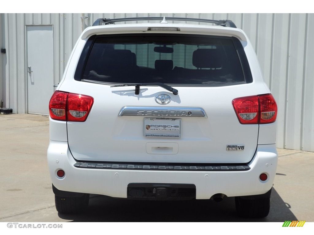 2014 Sequoia Limited - Super White / Sand Beige photo #6