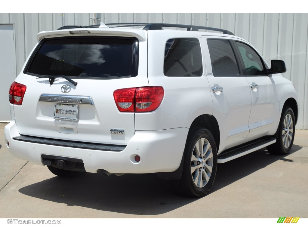 2014 Sequoia Limited - Super White / Sand Beige photo #7