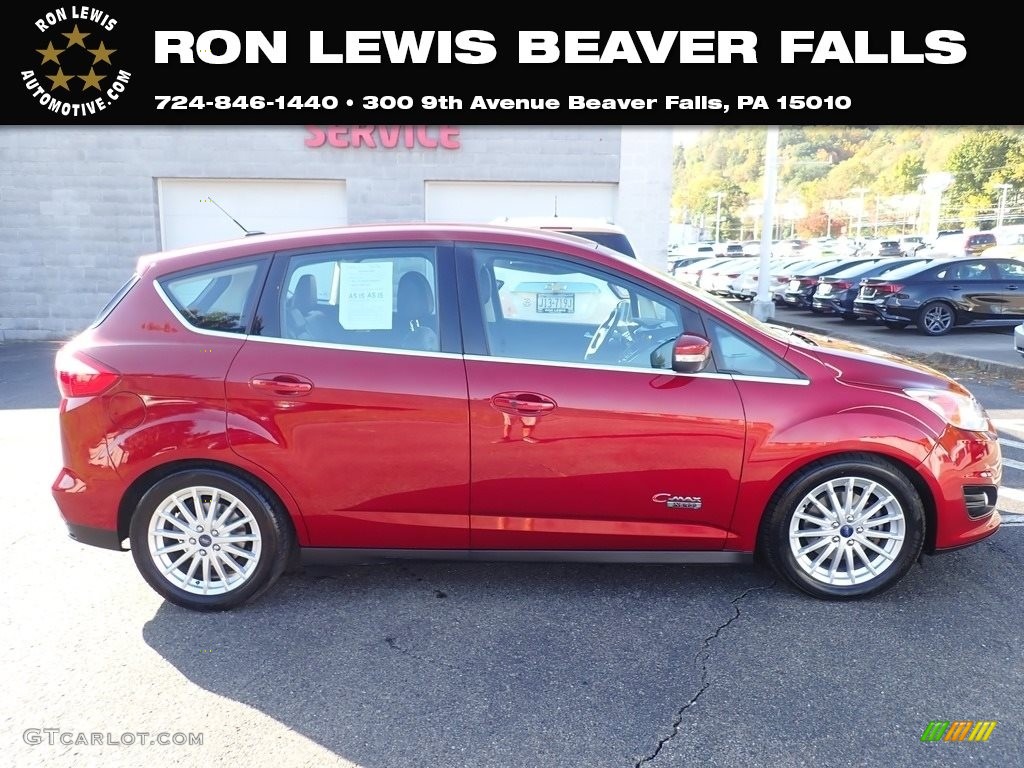 2016 C-Max Energi - Ruby Red / Charcoal Black photo #1