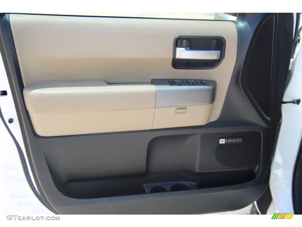 2014 Sequoia Limited - Super White / Sand Beige photo #9