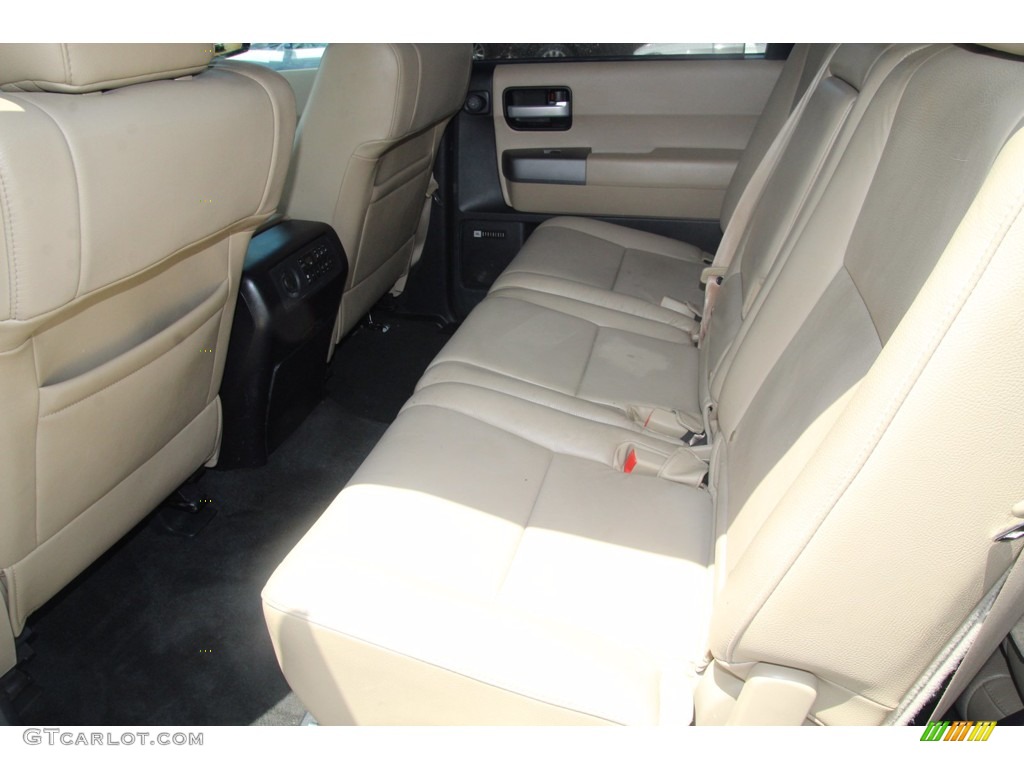 2014 Sequoia Limited - Super White / Sand Beige photo #18