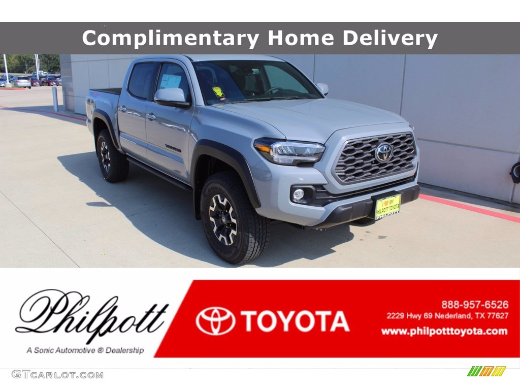 2021 Cement Toyota Tacoma Trd Off Road Double Cab 4x4 139878901 Photo
