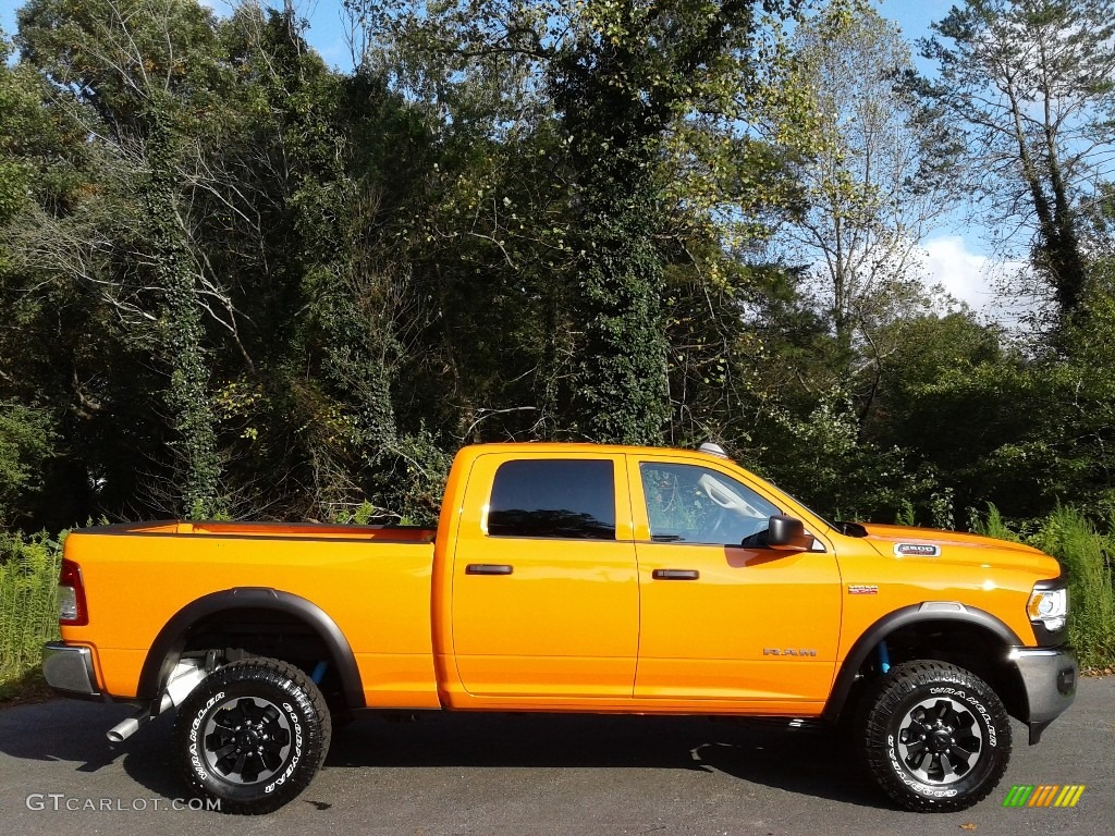 2020 2500 Power Wagon Crew Cab 4x4 - Omaha Orange / Black photo #5