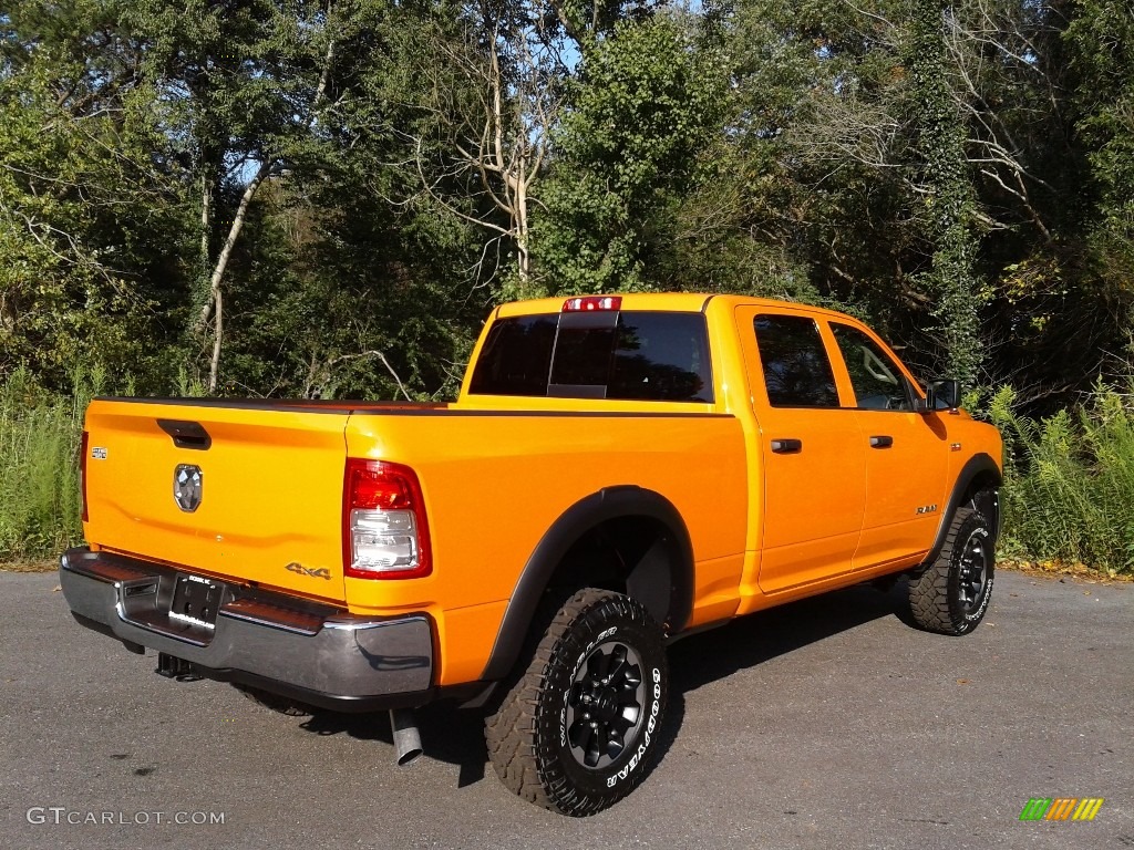 2020 2500 Power Wagon Crew Cab 4x4 - Omaha Orange / Black photo #6