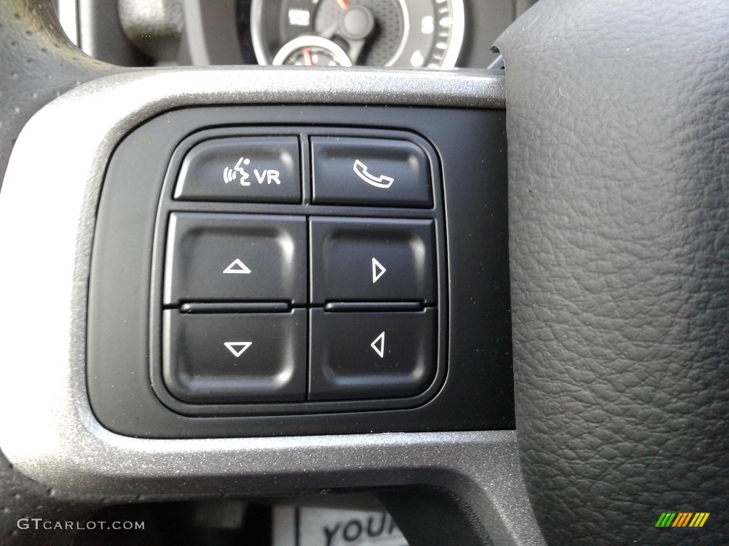 2020 Ram 2500 Power Wagon Crew Cab 4x4 Black Steering Wheel Photo #139897437
