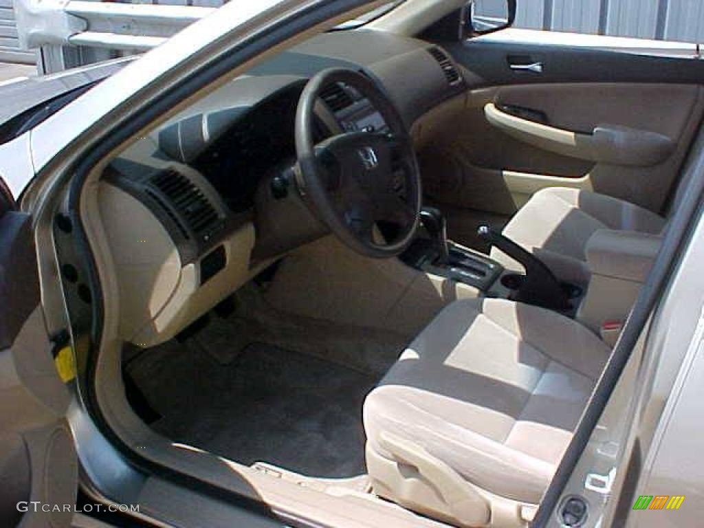 2006 Accord LX Sedan - Desert Mist Metallic / Ivory photo #5