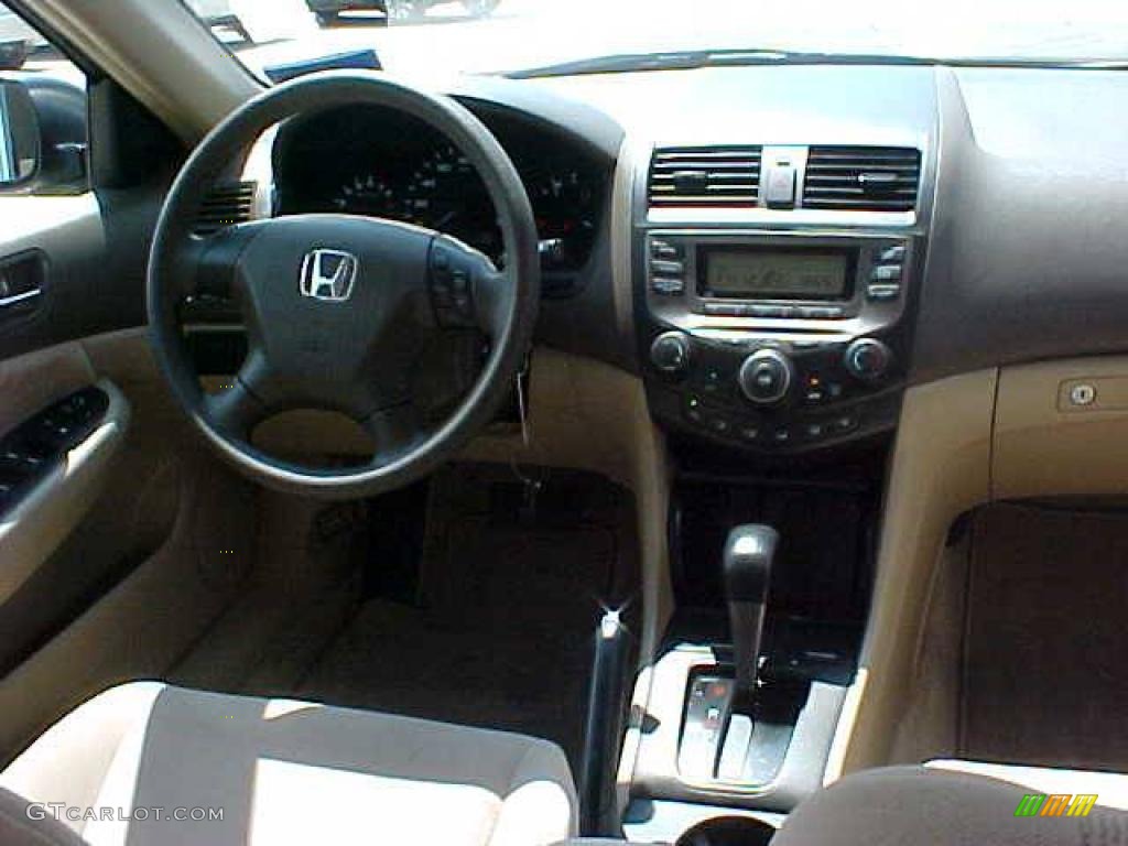 2006 Accord LX Sedan - Desert Mist Metallic / Ivory photo #11